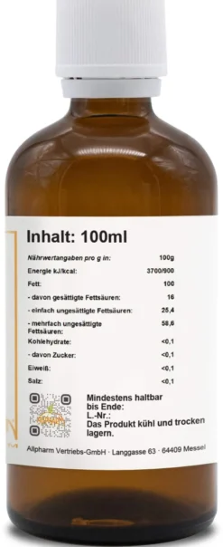 Schwarzkümmelöl Ägyptisch 100 ml Öl