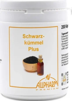 Schwarzkümmelöl Plus 5 Kapseln 200 Kapseln