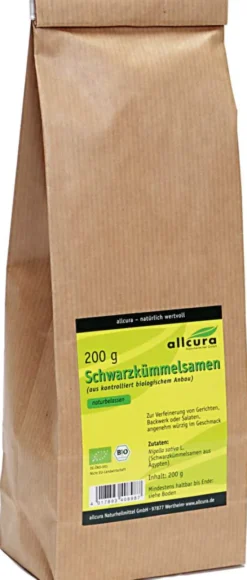 Schwarzkümmelsamen Kba 200 G