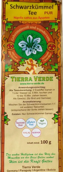 Schwarzkümmel-Tee Aus Ägypten 100g