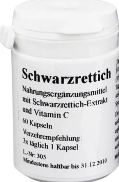 Schwarzrettich Kapseln