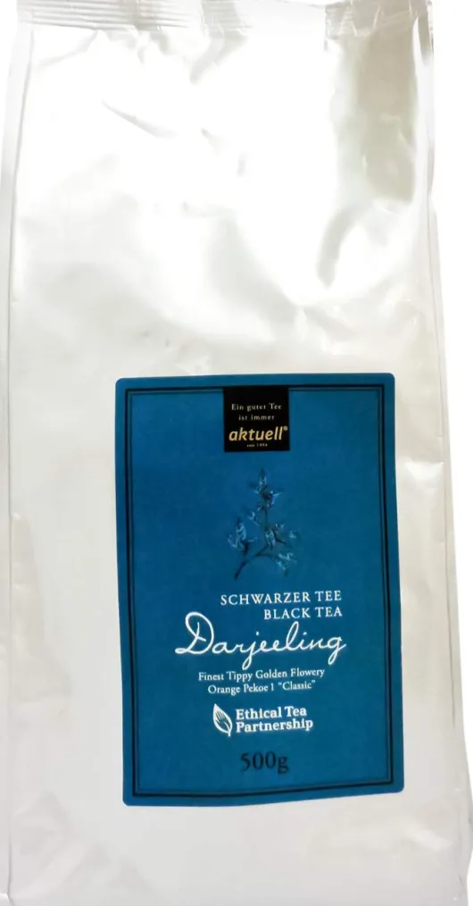 Schwarztee Akutell Darjeeling