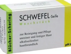 Schwefel Seife Blücher Schering 100 G Waschstück