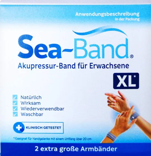 Sea-Band Akupressurband F.Erwachsene Xl Grau