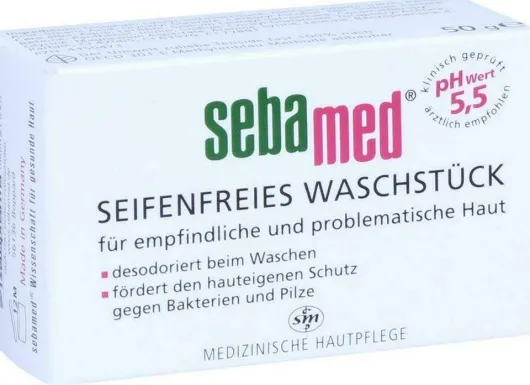 Sebamed Seifenfreies Waschstück 50 G