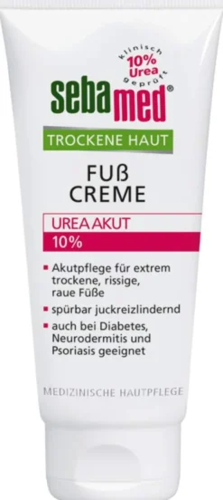 Sebamed trockene Haut Fußcreme 10 % Urea akut 100 ml