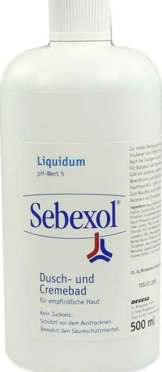 Sebexol Liquidum Dusch- und Cremebad 500 ml Bad