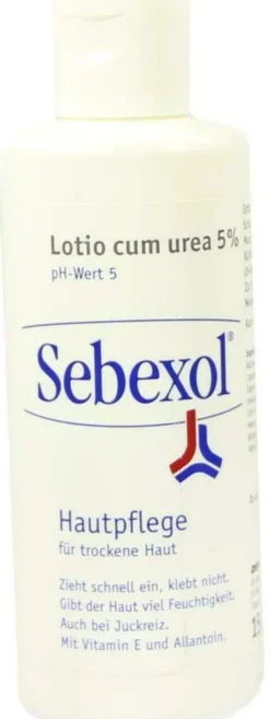 Sebexol Lotio Cum Urea 5% 150 ml Emulsion