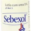 Sebexol Lotio Cum Urea 5% 50 ml Emulsion