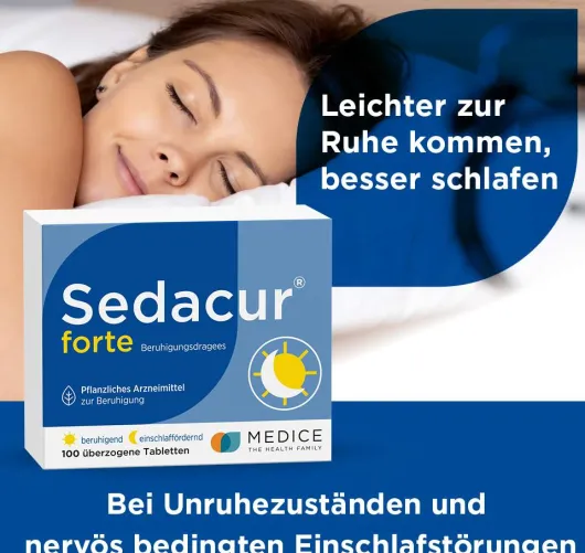 Sedacur forte Beruhigungsdragees 100 Stück