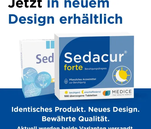 Sedacur forte Beruhigungsdragees 100 Stück