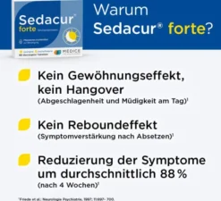 Sedacur Forte Beruhigungsdragees 60 Stück