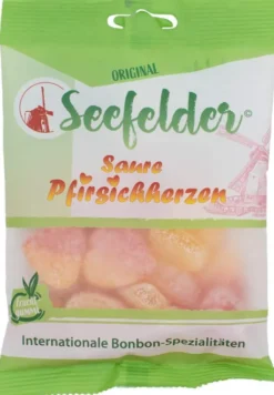 Seefelder Saure Pfirsichherzen Kda 100 G Bonbons