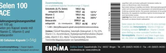 Selen 100 Ace 100 Kapseln