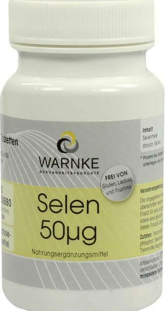 Selen 50 µg Tabletten 100 Tabletten