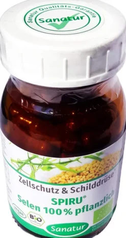 Selen 100 % Pflanzlich Spiru Bio Kapseln 90 Stk