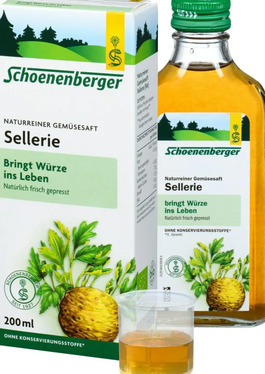 Sellerie 200 ml Saft Schönenberger Heilpflanzensäfte