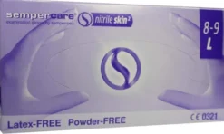 Sempercare Nitrile Skin2 U.Handsch.Puderfr.Gr.L