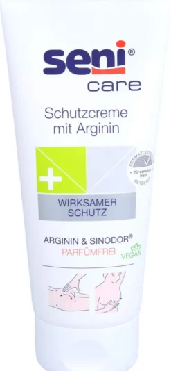 Seni Care Hautschutzcreme Mit Arginin Parfümfrei
