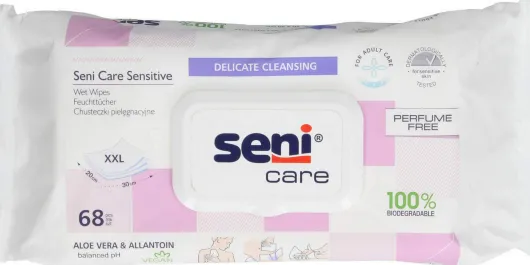 Seni Care Sensitive Feuchtpflegetücher