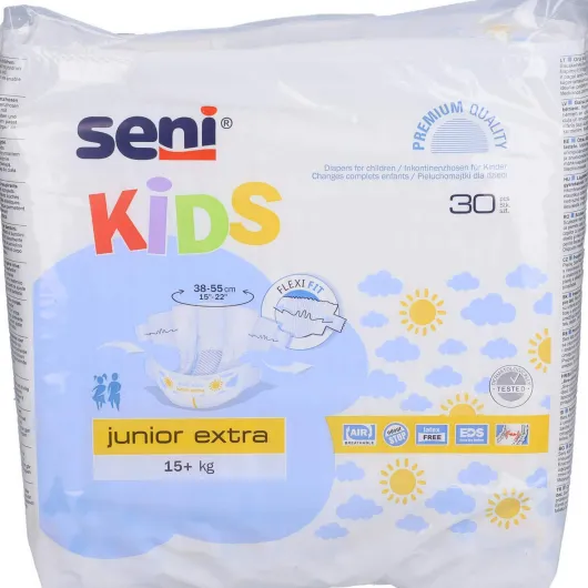 Seni Kids Junior Extra 15+ KG Inkontinenzhose 30 S