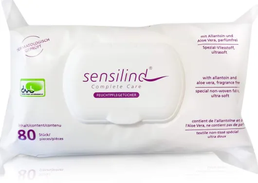 Sensilind 80 Feuchtpflegetücher