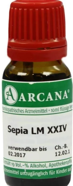 Sepia Arcana Lm 24 Dilution