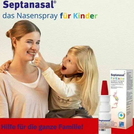 Septanasal Kinder 0,5 mg Je ml + 50 mg Je ml 10 ml