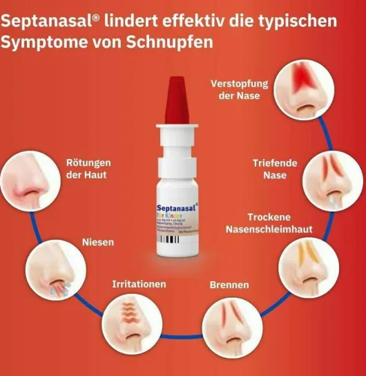 Septanasal Kinder 0,5 mg Je ml + 50 mg Je ml 10 ml