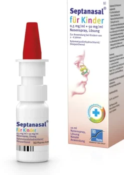 Septanasal Kinder 0,5 mg Je ml + 50 mg Je ml 10 ml