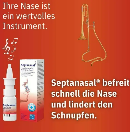 Septanasal 1 mg Je ml + 50 mg Je ml 10 ml Nasenspray