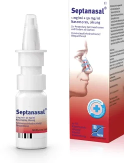 Septanasal 1 mg Je ml + 50 mg Je ml 10 ml Nasenspray