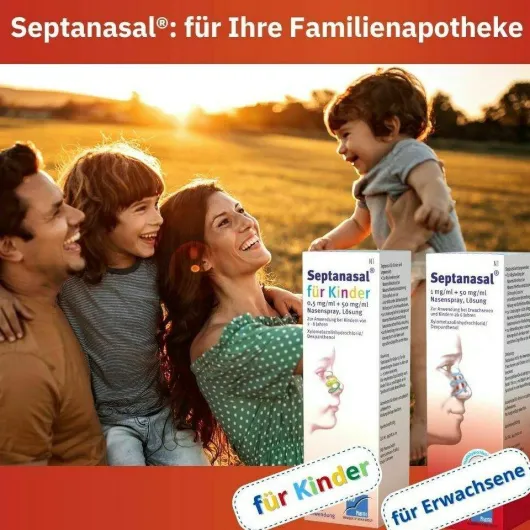 Septanasal 1 mg Je ml + 50 mg Je ml 10 ml Nasenspray