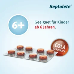 Septolete mit Cola Geschmack 3mg + 1mg 16 Lutschtabletten