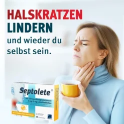 Septolete mit Zitronen-Honig-Geschmack 3 mg je 1 mg 16 Lutschtabletten