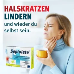 Septolete Zitronen-Holunder Geschmack 3 mg - 1mg 16 Lutschtabletten