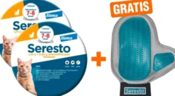 Seresto Halsband für Katzen 2 x 1 Stück + gratis Pflegehandschuh
