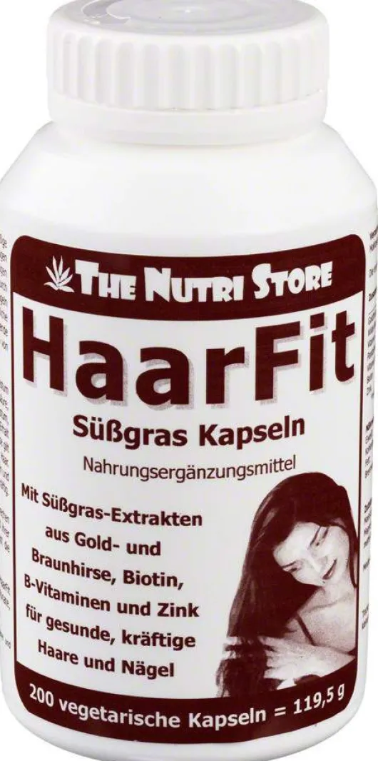 Süßgras Haarfit Vegetarische Kapseln