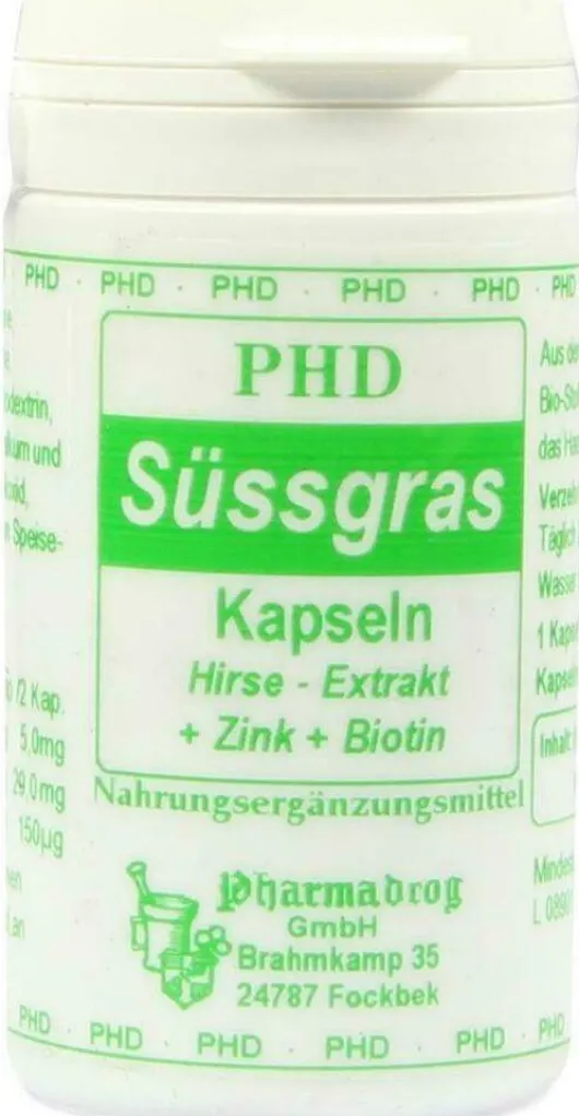 Süßgras Kapseln