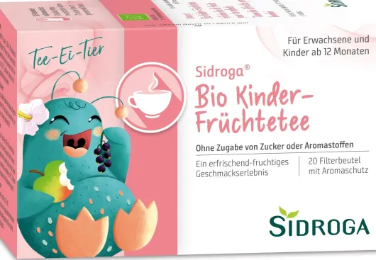 Sidroga Bio Kinder Früchtetee 20 Filterbeutel