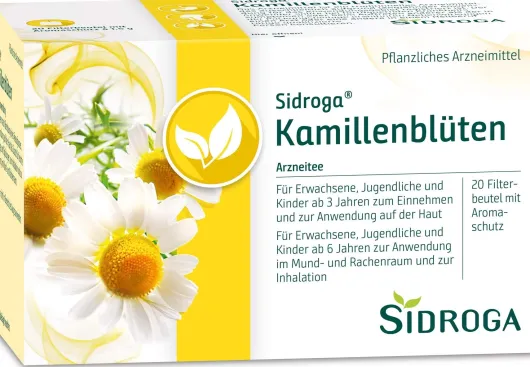 Sidroga Kamillenblüte 20 Filterbeutel