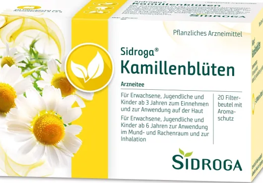 Sidroga Kamillenblüte 20 Filterbeutel