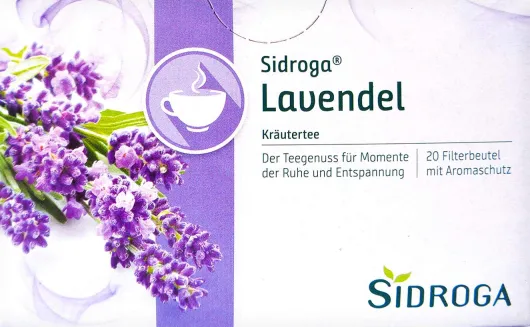 Sidroga Lavendel Tee 20 Filterbeutel