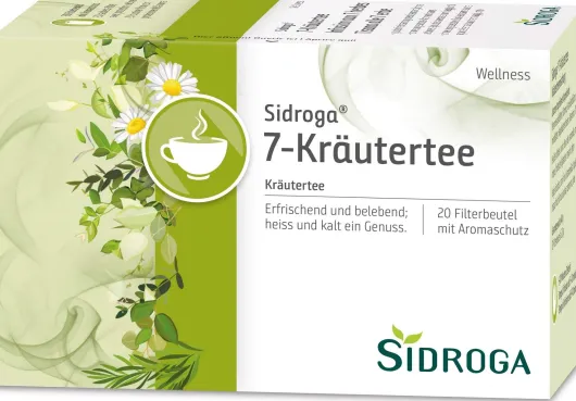 Sidroga Wellness 7-Kräutertee 20 Filterbeutel