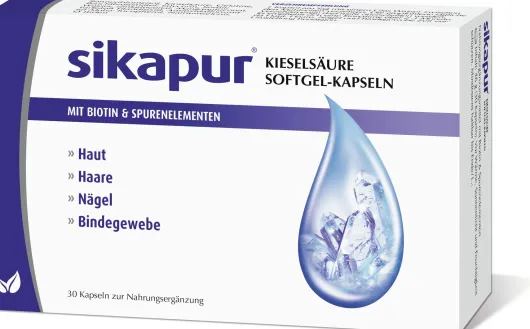 Sikapur Kieselsäure Softgel 30 Kapseln M