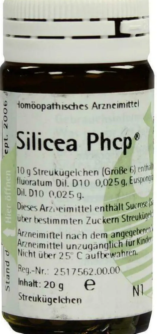 Silicea Phcp Globuli 20 G