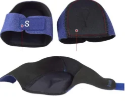 Silikon Fersenmanschette, Größe 35-40, 1 Paar