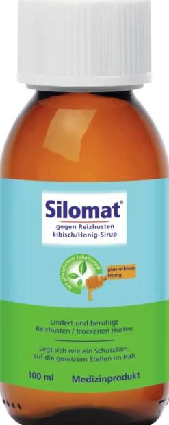 Silomat gegen Reizhusten Eibisch Honig Sirup 100 ml