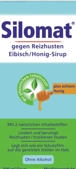 Silomat gegen Reizhusten Eibisch Honig Sirup 100 ml