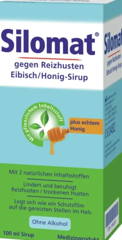 Silomat gegen Reizhusten Eibisch Honig Sirup 100 ml